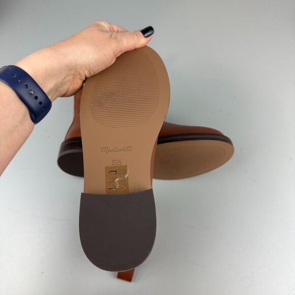 Madewell The Benning Chelsea Boot in Warm CInnamon Brown - Picture 8 of 8
